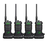 Retevis RT86 Radios Bidirectionnelles Longue Portée, Talkie Walkie Professionnel Robuste, 2600mAh, VOX, Talkie Walkie Rechargeable pour Ecole, Chantier, Usine (4Pcs)