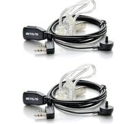 Retevis Talkie Walkie Oreillette Radio Oreillett Pour BAOFENG JUCJET RT24 RT27 RT622 RT619 Tube Acoustique Transparent Oreillette
