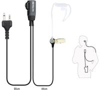 Retevis Transmitter Headphones 2 Pin Compatible with Walkie Talkie Midland G7 G9 G6 GXT250 GXT325 GXT550 GXT650 LXT112 Alan39 Alan507 Headphones with acoustic tube Alan507 (2 pcs.)