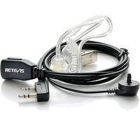 Retevis Walkie Talkie Headset 2 pin Compatible avec Walkie Talkie Retevis RT24 Plus RT622 RT27 BF UV-5R Plus BF-888S BF-88E Kenwood Security Headset Earphones (1 piece)