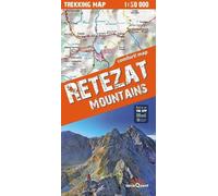 Retezat, 1:50 000 carte de randonnée, carte de trekking