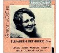 Rethberg, Elisabeth - Live