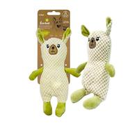 ReThink Pet Eco-Bud Happy Jouet couineur pour chien, tissage dense, avec couineur intégré, durable et durable, jouets couineurs en peluche recyclée pour chien