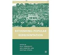 Rethinking Popular Representation, Palgrave Studies In Governance, Security and Development Kristian Stokke (Auteur)