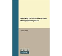 Rethinking Private Higher Education