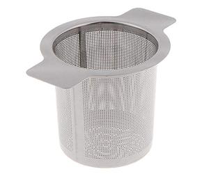 RETHPA Filtre à Thé 10cm * 7.5cm 1Pc en Acier Inoxydable Tea Infuser Teaser Métal Tape Filtre Loler Tea Feuille Tamis de Filtre