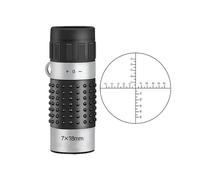 (Réticule) Mini télescope grossissant 7x Monoculaire Réticule Télémètre Ligne de différenciation pour