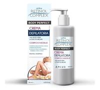 Retinol Complex Crème Épilatoire pour Corps et Aisselles avec Aloe Vera et Huile d'Argan, 150 ml