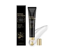 Retinol Eye Cream,Eye Serum for Puffy Eye Bags,Soin Anti-âge pour les Yeux avec Collagène,Caffeine-Infused &Hyaluronic Acid,Anti-Aging Under Eye Cream,Reducing Fine Lines & Dark Circles,