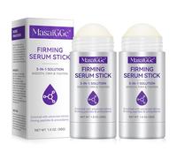 Retinol Firming Serum Stick, 2PCS bâton de sérum raffermissant, Crème anti-rides pour réduire les ridules, lisser, raffermir et raffermir le visage, le cou et la mâchoire
