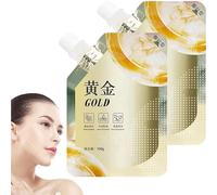 Retinol Gold Mask, Rejuvenating Gold Peel off Mask(2pcs)