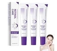 Retinol Intense Reactivating Eye Cream, Creme Contour Des Yeux, Crème Anti Cernes Et Rides Instantané, Care Action Eye Cream Fine Lines And Dark Rings, For Glassy Gentle Eye Care, To Fight Signs (3)