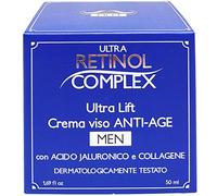 Retinol Komplex Crème visage anti-âge pour homme avec acide hyaluronique et collagène 50 ml