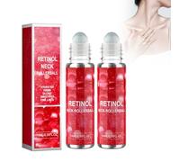 Retinol Neck Cou Soins Du Visage, 2 Pièces Crème De Rétinol Contre Les Plies Crème De Rétinol Pour Le Visage Et Le Cou, Crème D'humidité De Rétinol Crème De Visage Pour Tous Les Types De Peau