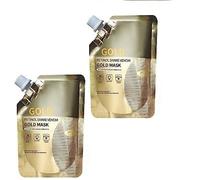 Rétinol Serpent Venin Gold Masque,Rétinol Venin de Serpent Masque D'or,Masque Facial Doré Anti-âge Rajeunissant,Masque Anti - âge Gold,Masque Rajeunissant à L'or,2PC
