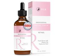 Retinol Sérum Visage pour Microneedling + Acide Hyaluronique & Vitamine E | Anti Cerne, Anti Ride, Anti Tache & Anti Age | Soin Visage et Contour des Yeux | 60 ml