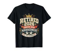 Retiré 2026 sous Nouvelle Gestion par Les Petits-Enfants T-Shirt