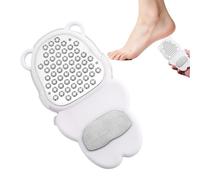 Retire-callosités pour les pieds,Râpe en acier inoxydable amusante en forme d'ours - Gommage Peaux Mortes Pour Pieds | pour Talons Soin Peaux Sèches Gercées Spa Maison Nettoyage Ongles Orteils
