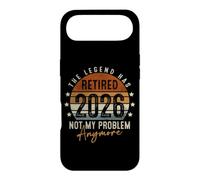 Retired 2026 Not My Problem Anymore Retirement Gifts for Men Coque pour iPhone Air