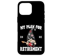 Retired Dad GNOME for Rockstar My Retirement Plan Guitar Coque pour iPhone 16 Pro Max