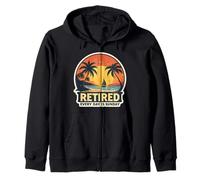 Retired Every Day Is Sunday Beach Vacances Summer Holidays Sweat à Capuche