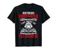 Retired Firefighter Fireman Funny Firefighters Lovers T-Shirt