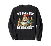 Retired Gnome For Librarian And Teacher Retirement Saying Sweatshirt