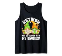 Retired Gnomes for Tequila Mom & Dad Funny Retirement Couple Débardeur