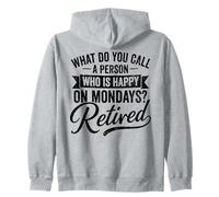Retired Happy on Mondays Retirement Devis Sweat à Capuche