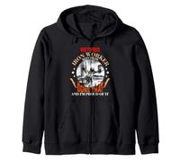 Retired Ironworker Been There Done That Funny Retirement Sweat à Capuche