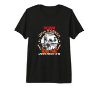 Retired Ironworker Been There Done That Funny Retirement T-Shirt Haut de Gamme