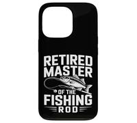 Retired Master of The Fishing Rod Pêcheur Retirement Coque pour iPhone 13 Pro