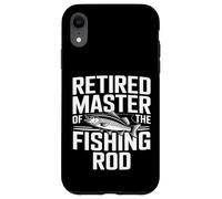 Retired Master of The Fishing Rod Pêcheur Retirement Coque pour iPhone XR