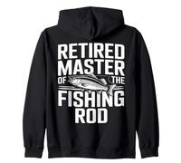 Retired Master of The Fishing Rod Pêcheur Retirement Sweat à Capuche