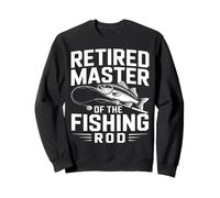 Retired Master of The Fishing Rod Pêcheur Retirement Sweatshirt