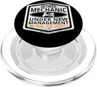 Retired Mechanic Under New Management See Wife for Details PopSockets PopGrip pour MagSafe