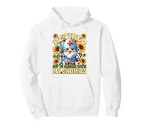 Retired Nurse Sunflower GNOME for Women Funny Retirement Sweat à Capuche