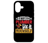 Retired Plumber Fix It Yourself Coque pour iPhone 17