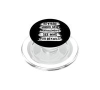Retired Under New Management See Wife for Details PopSockets PopGrip pour MagSafe