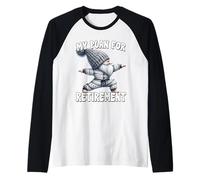 Retired Yoga Gnome In Warrior Pose Funny Retirement Plan Manche Raglan