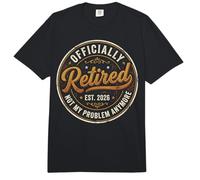 Retirement 2026 Not My Problem Anymore Funny Retired Comfort Colors Adult Heavyweight T-Shirt