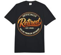 Retirement 2026 Not My Problem Anymore Funny Retired Comfort Colors Adult Heavyweight T-Shirt