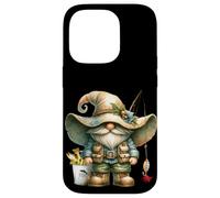 Retirement Fishing GNOME for Retired Dad and Fishing Grandpa Coque pour iPhone 14 Pro