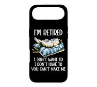 Retirement Not My Problem Im Retired Dont Have to Cat Coffee Coque pour iPhone Air