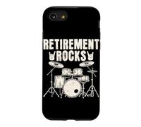 Retirement Rocks Drummer Retirement Citation Coque pour iPhone SE (2020) / 7/8