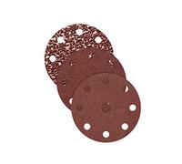 RETOL disques abrasifs auto-agrippants, 150 mm, 9 trous, G240, p. ponceuses excentriques, corindon normal (Lot de 50)