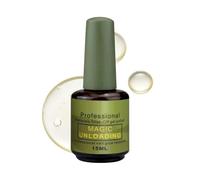 Retonnement de à ongles - de pédicure professionnelle, dissolvant de gel à action rapide | Faire tremper le nettoyant de gel UV, pas de dissolveur de à ongles de dégâts, une formul