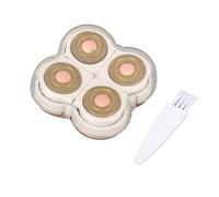 Retonnement de cheveux Tête de remplacement pour le corps et les jambes Électricité Élève de cheveux à 360 degrés Floating Dry Wet Utiliser le matériau ABS plaqué Gold compatible