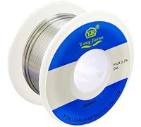 Retoo Étain à Souder Sans Plomb avec Résine, Rouleau 50g Ø1mm, Soudure Électronique Facile, Sécurisée, Réparations Domestiques et Professionnelles