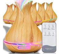 Retoo Humidificateur Ultrasonique avec télécommande, d'arôme humidificateur à brume fraîche pour chambre bébé chambre d'enfant, humidificateur d'air avec veilleuse pour huiles essentielles